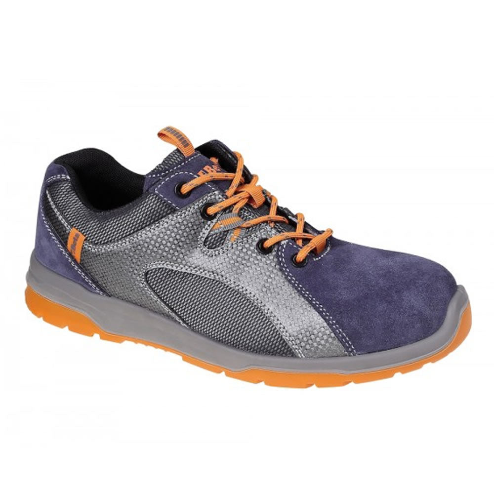 Beta scarpe in pelle scamosciata con inserti in nylon mesh e pu numero 37 7313b