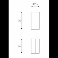 Pinocchio STONES Consolle Allungabile 42,5/302,5 x 76 H cm grigio