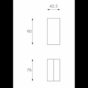 Pinocchio STONES Consolle Allungabile 42,5/302,5 x 76 H cm grigio