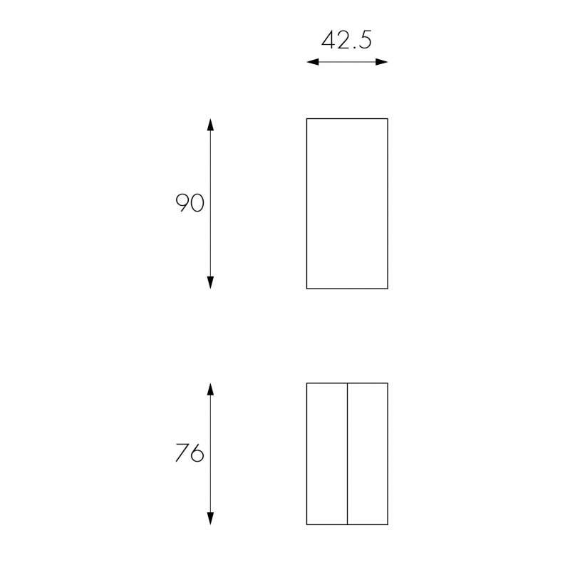 Pinocchio STONES Consolle Allungabile 42,5/302,5 x 76 H cm grigio