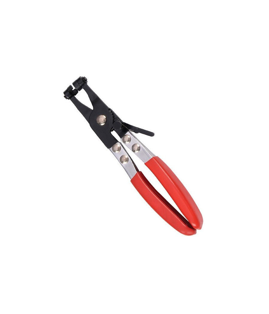 Pinza Fascette Morsetti Stringitubi Tubo Clic Banda Piatta Auto 45° 210mm         