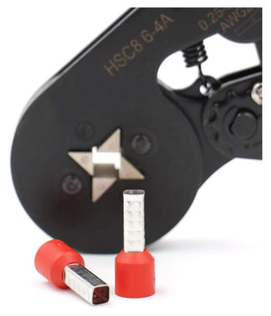 Pinza Hsc8 6-4 Mini Strumenti Di Pinzatura Auto Registrabili Per Cavo 0,25-6,0mmÂ²         