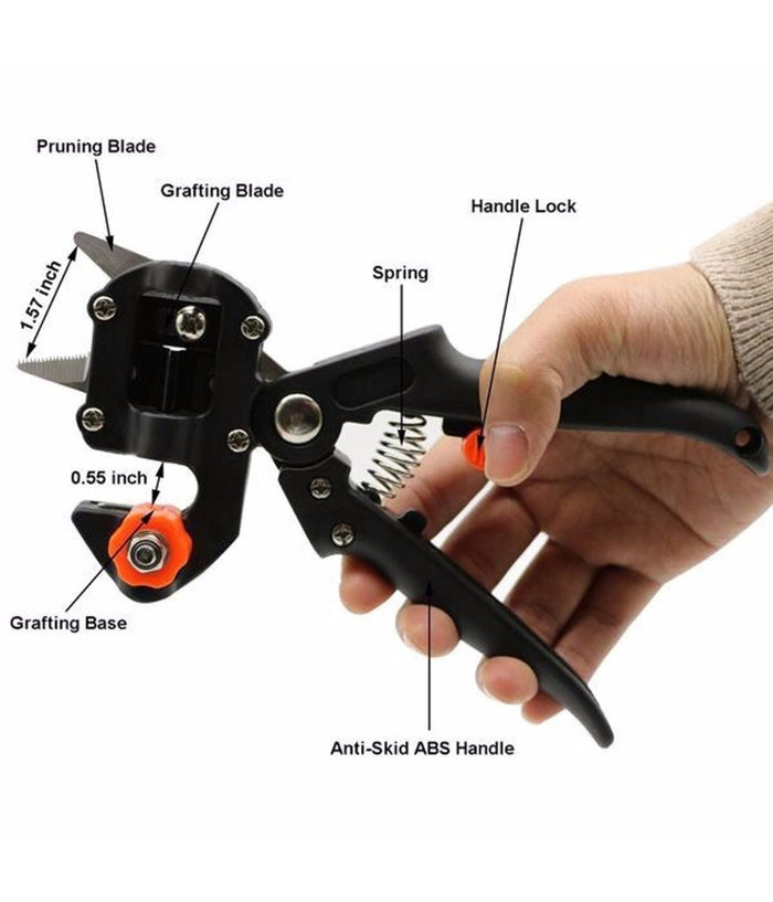 Pinza Innestatrice Manuale 3t Universale Coltello 3 Tipi Innesto Omega Gemma         