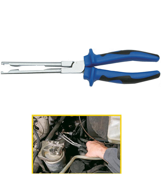 Pinza Lunga Per Candele Di Accensione Dritta Per Officina Meccanico Auto 240mm         