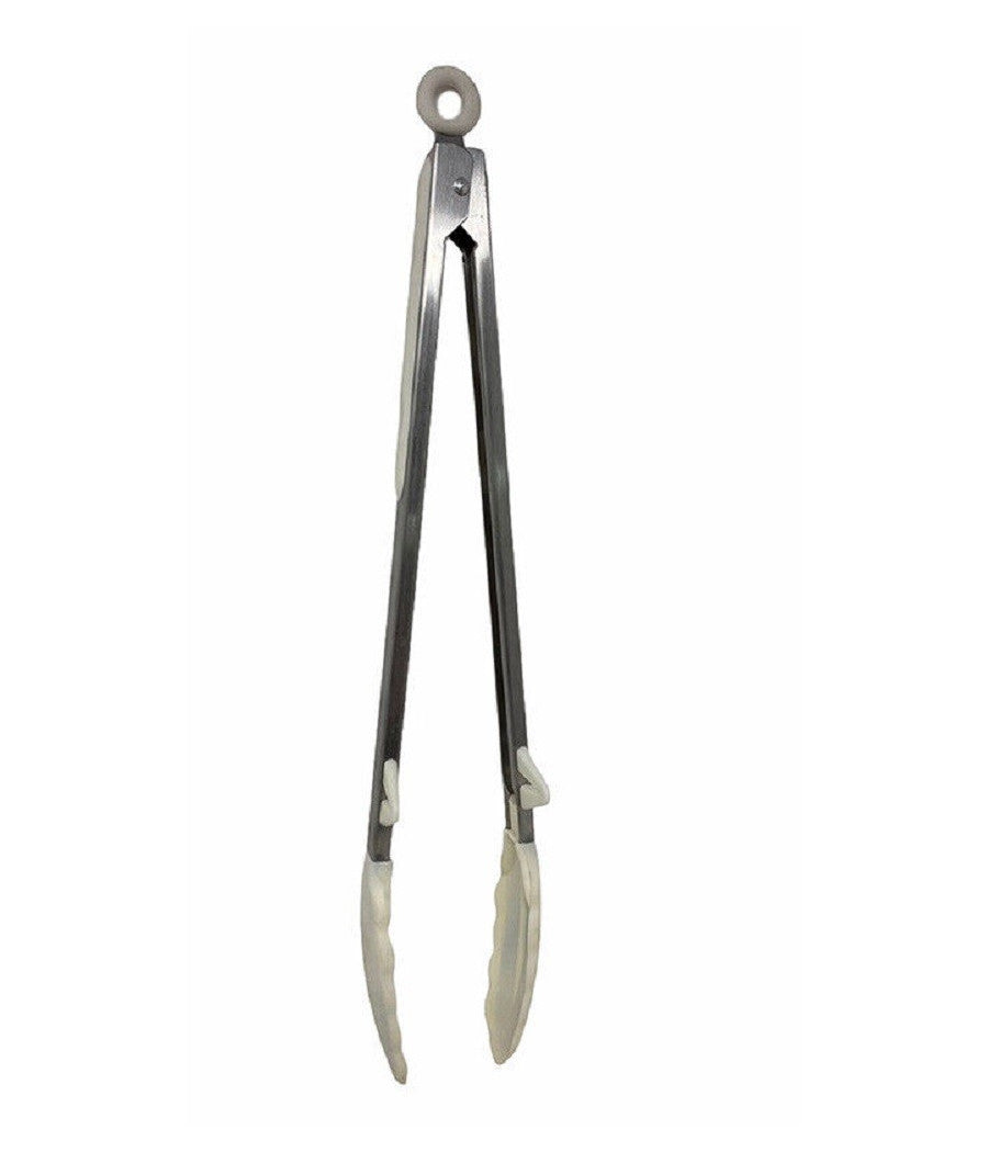 Pinza Per Barbecue Alimenti Richiudibile Sistema Di Blocaggio In Silicone 50598         