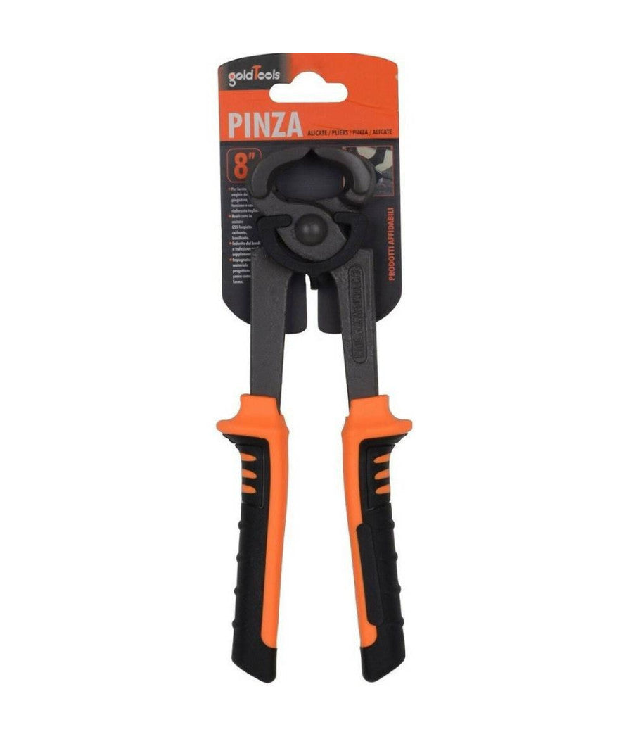 Pinza Per Ferraioli Tenaglia Cementisti 8" In Acciaio Cromo Vanadio 21 Cm         