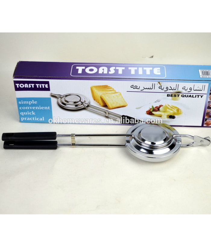 Pinza Per Toast Tite Panini Sandwich Tostapane In Alluminio Manuale Grill Cucina         