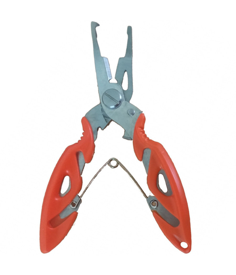 Pinza Pesca Scissor Pescacciatore Taglierina Gancio Rimuove Anello Molla         