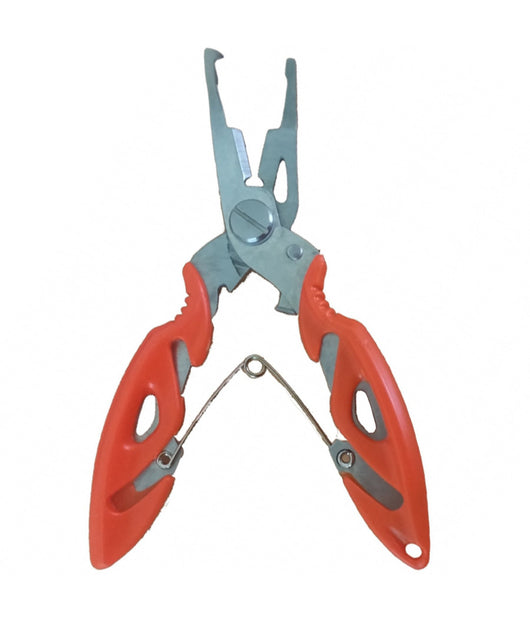 Pinza Pesca Scissor Pescacciatore Taglierina Gancio Rimuove Anello Molla         