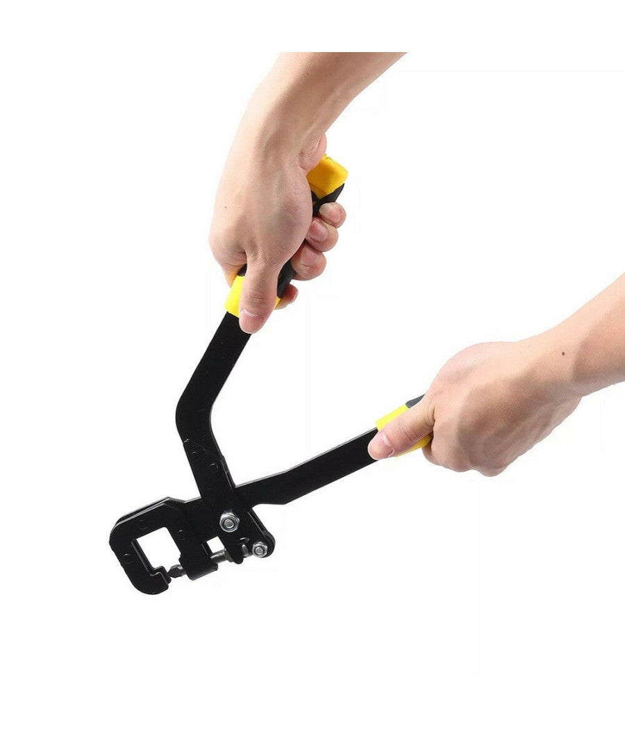 Pinza Punzonatrice Per Strutture Cartongesso Punzoni Fori Fissa Hrc61         