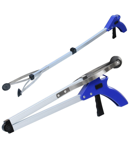 Pinza Raccogli Oggetti Braccio Pieghevole Telescopica Prendi Tutto Con Manico         