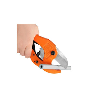 Pinza Tagliatubi A Cricchetto Per Tubi In Pvc 42 Mm Per Professionisti Idraulico         