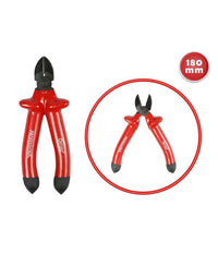 Pinza Tronchese 180 Mm Tronchesina Con Impugnatura Isolante Per Elettricista         