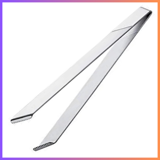 Pinza per ghiaccio molla cucina acciaio inox piazza portaghiaccio accessori bar
