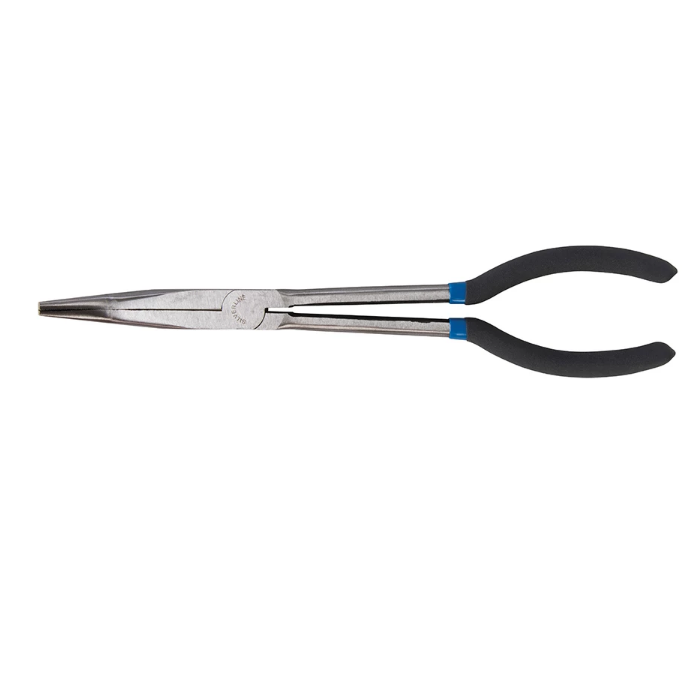 Pinza becco lungo curvo Silverline in acciaio manico antiscivolo 280 mm Offerta