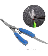 Pinze Da Pesca Coltello Forbice Multifunzionale Pescatore Mare Fiume         