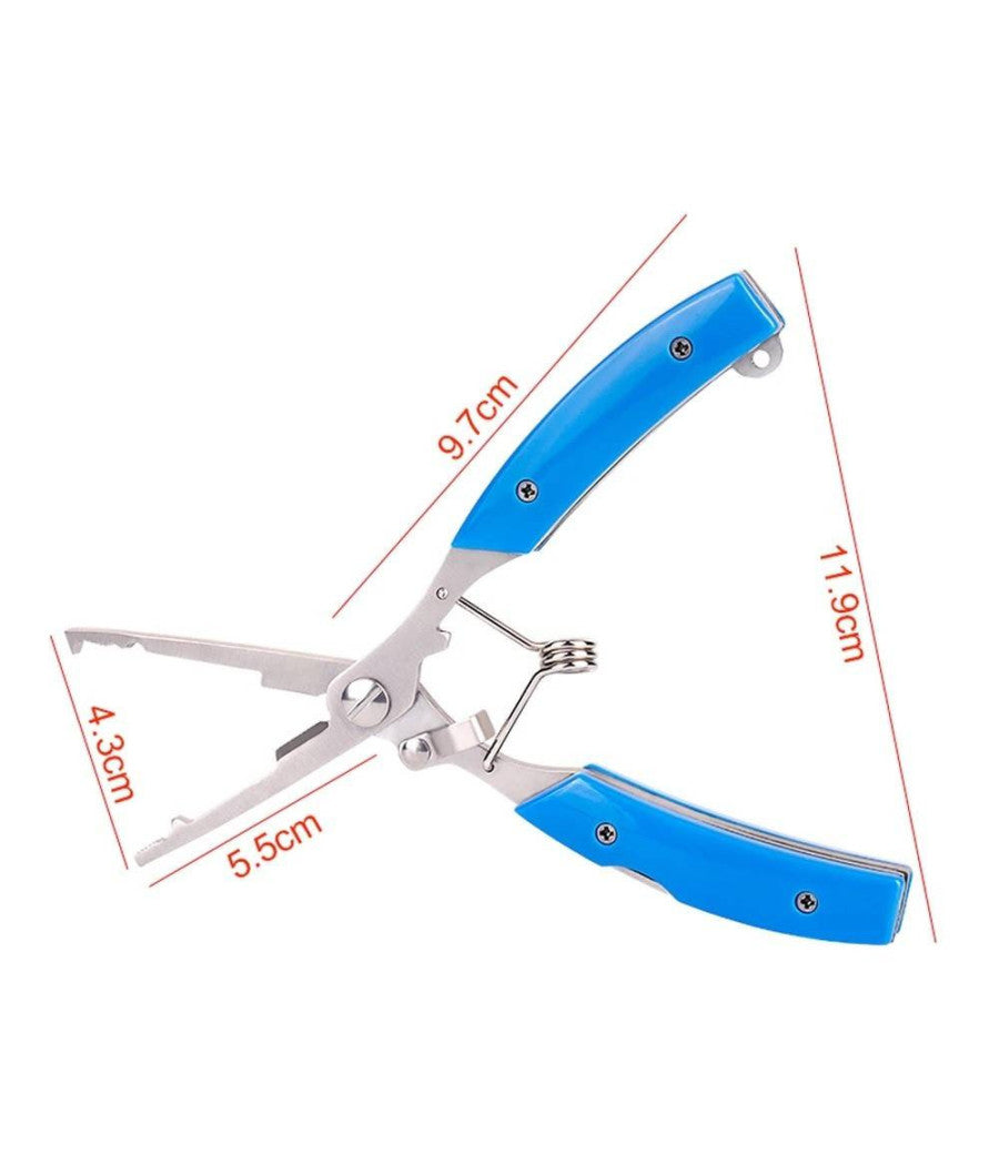 Pinze Da Pesca Coltello Forbice Multifunzionale Pescatore Mare Fiume         