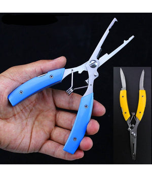 Pinze Da Pesca Coltello Forbice Multifunzionale Pescatore Mare Fiume         