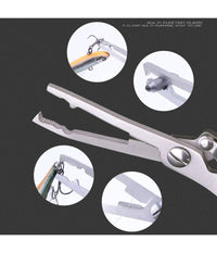 Pinze Da Pesca Coltello Forbice Multifunzionale Pescatore Mare Fiume         
