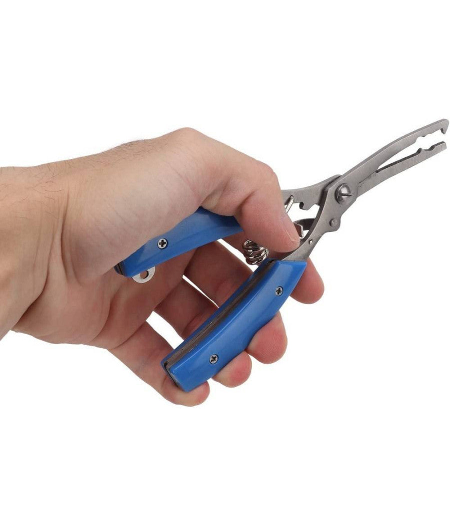 Pinze Da Pesca Coltello Forbice Multifunzionale Pescatore Mare Fiume         