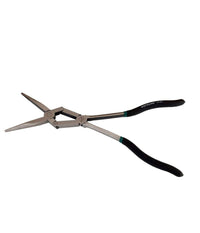 Pinze Extra Lunghe 13'' Becco Dritto A Doppio Snodo Per Valvole Molle 101501         