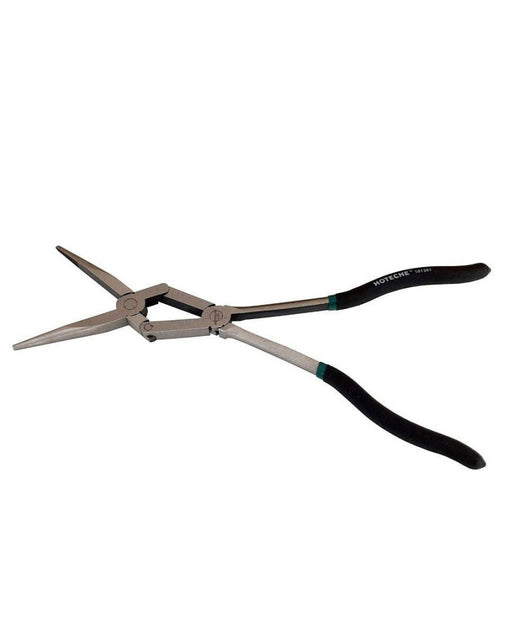 Pinze Extra Lunghe 13'' Becco Dritto A Doppio Snodo Per Valvole Molle 101501         