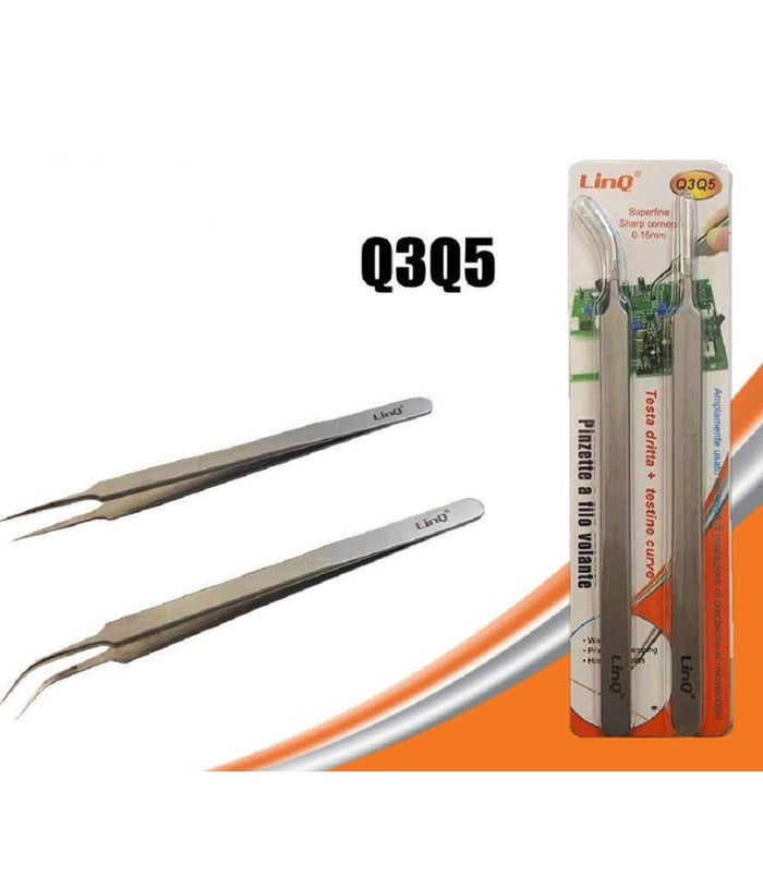 Pinze Pinzette A Filo Volante Professionale Riparazione Smartphone 2 Teste Q3q5         