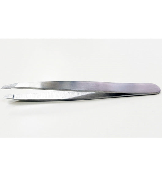 Pinzetta In Acciaio Inox Sopracciglia Ciglia Pinza Precisione Peli Depilazione         