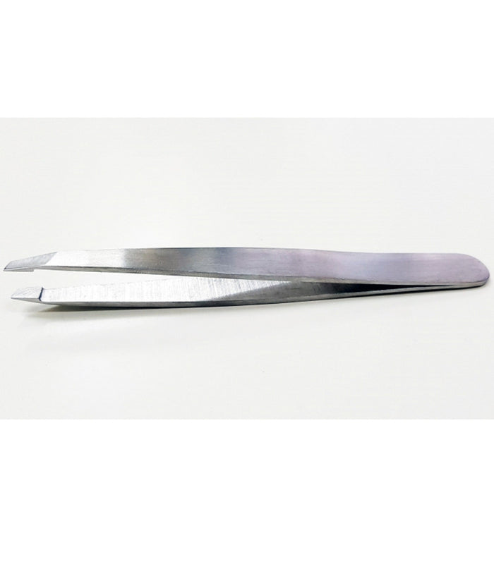 Pinzetta In Acciaio Inox Sopracciglia Ciglia Pinza Precisione Peli Depilazione         