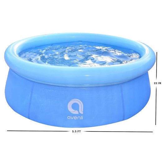 Trade Shop - Piscina Anello Gonfiabile Per Famiglia 168x51cm Fuori Terra Esterni Cortile 016179 -