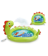 Piscina Baby Gonfiabile Per Bambini Dinosauro 119 X 109 X 66cm 68lt Estate 58437         