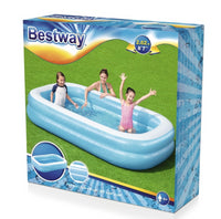 Piscina Bestway Gonfiabile Rettangolare a 2 anelli Autoportante cm 262x175x51h mod. 54006B - Bestway