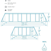 Piscina Bestway Power-Steel 549X274X122H Cm