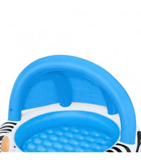 Trade Shop - Piscina Con Fondo Gonfiabile Safari Con Protezione Raggi Uv 97x66cm Bambini 52559 -