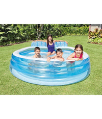 Piscina Family Con Poltrona Swim Center Gonfiabile 229x218x79cm A 3 Anelli 57190         