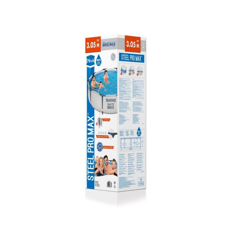 Piscina Frame Tonda 1C 305 H. 76 Bestway BW56406 (56026)