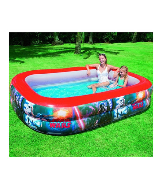 Piscina Fuori Terra Gonfiabile Star Wars 262 X 175 X 51 Cm Giardino Esterno         