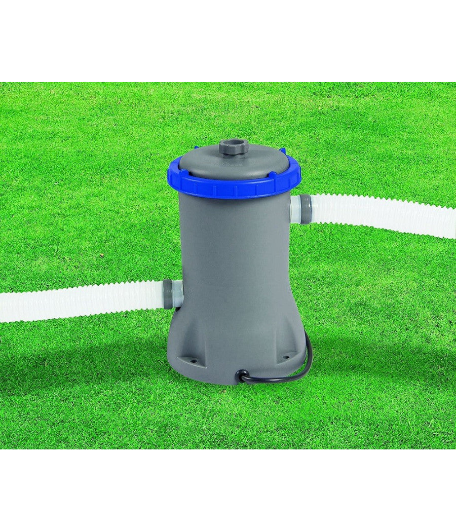 Piscina Fuori Terra Power Steel Frame Rettangolare 404 X 201 X 100cm Pompa 56441         