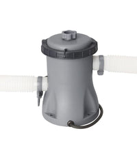 Piscina Fuori Terra Rettangolare Power Steel 282x196x84cm Pompa Filtraggio 56629         