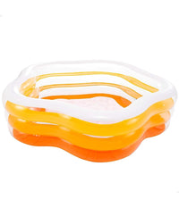 Piscina Gonfiabile A Forma Di Stella 3 Anelli Bambini 185x180x53 Cm Estate 56495         