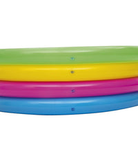 Trade Shop - Piscina Gonfiabile Arcobaleno Per Bambini A 4 Anelli Colorati 157 X 46 Cm 51117 -
