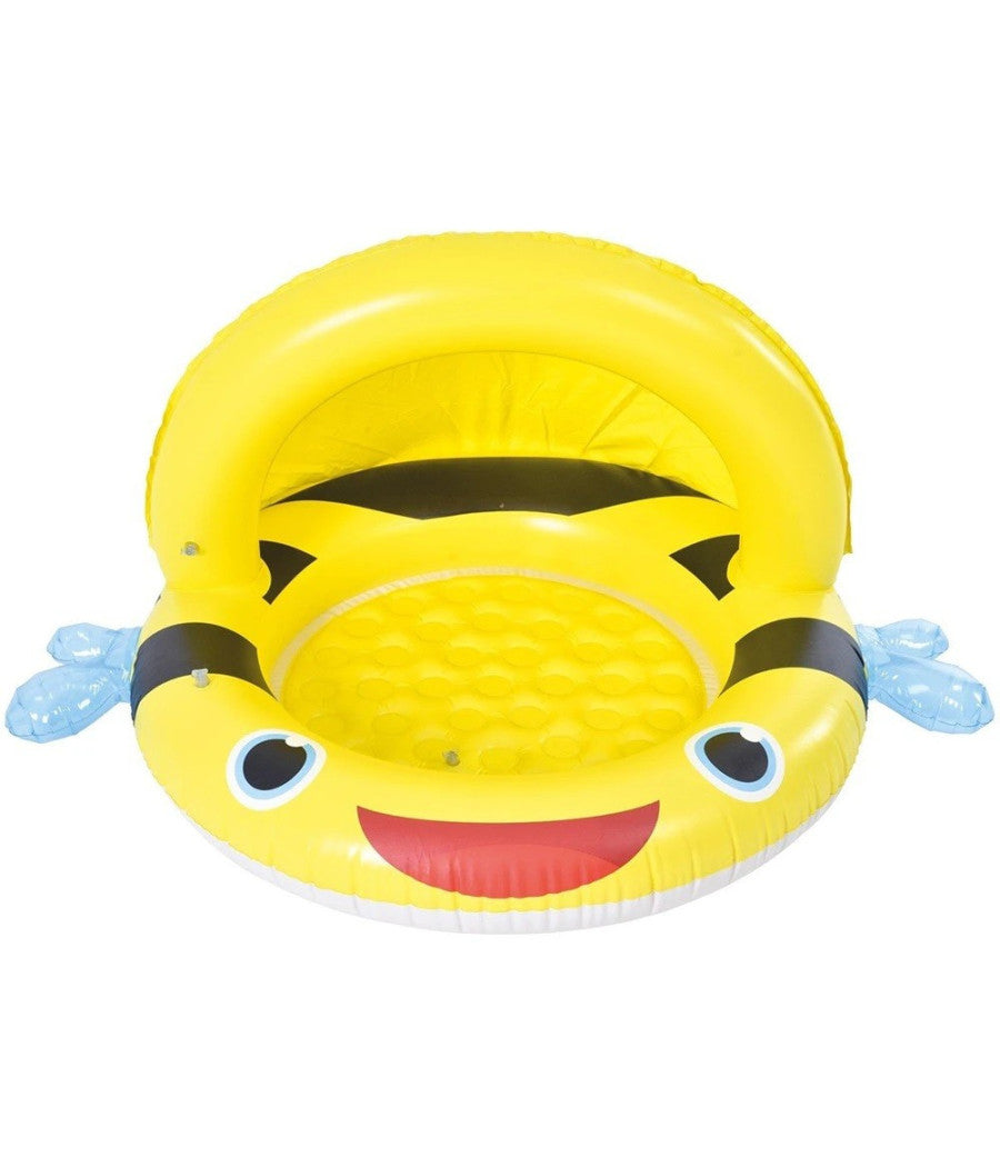 Piscina Gonfiabile Baby Con Tettuccio Ape Per Bambini 125x95x66cm Giardino 51015         