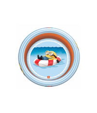 Piscina Gonfiabile Cattivissimo Me Disney Bambini 3 Anelli Diametro 100 Cm         