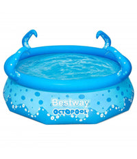 Piscina Gonfiabile Easy Set Octopool 274x76 Cm Con Spruzzatori Fuori Terra 57397         