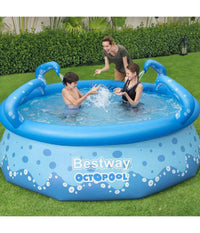 Piscina Gonfiabile Easy Set Octopool 274x76 Cm Con Spruzzatori Fuori Terra 57397         