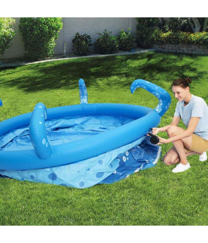 Piscina Gonfiabile Easy Set Octopool 274x76 Cm Con Spruzzatori Fuori Terra 57397         