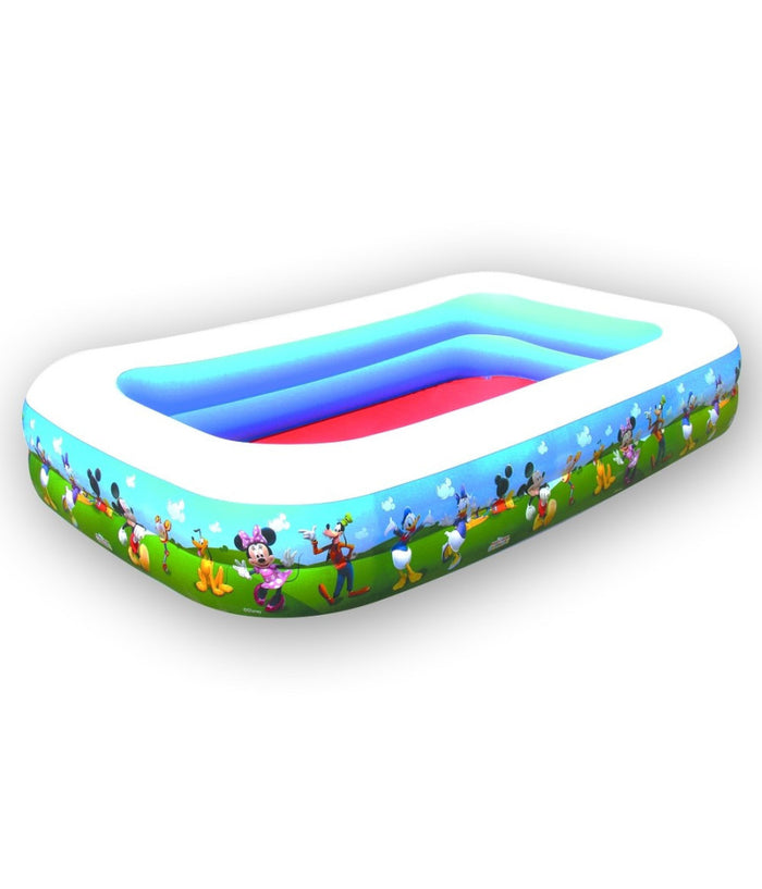 Piscina Gonfiabile Family Disney Topolino Club House 260 X 175 X 51 Cm         