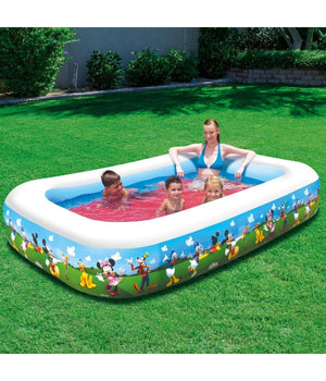 Piscina Gonfiabile Family Disney Topolino Club House 260 X 175 X 51 Cm         