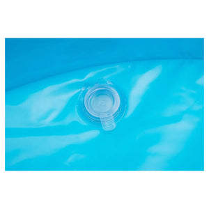 Trade Shop - Piscina Gonfiabile Family Rettangolare A 3 Anelli Decoro Fiori 305x183x56 Cm 54121 -