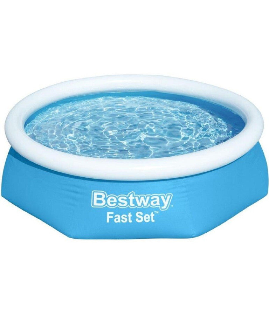 Piscina Gonfiabile Fast Set à¸244x61cm Rotonda Per Famiglie Giardino Estate 57448         